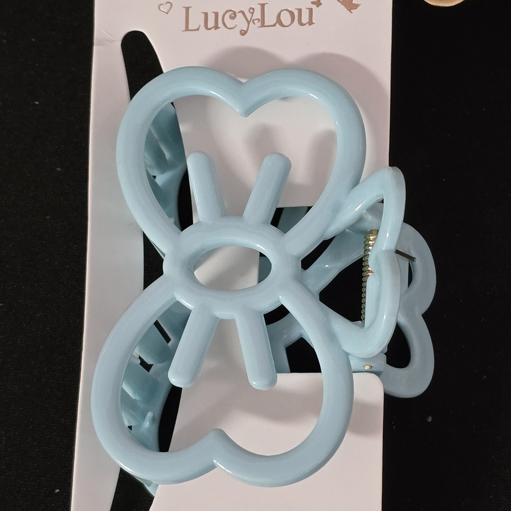 LucyLou Light Blue Hair Clip